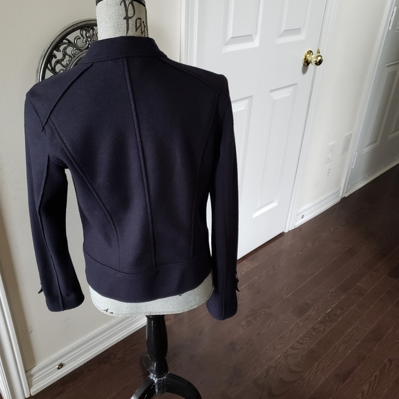 NWT dark navy blue soft jacket - Picture 3 of 4